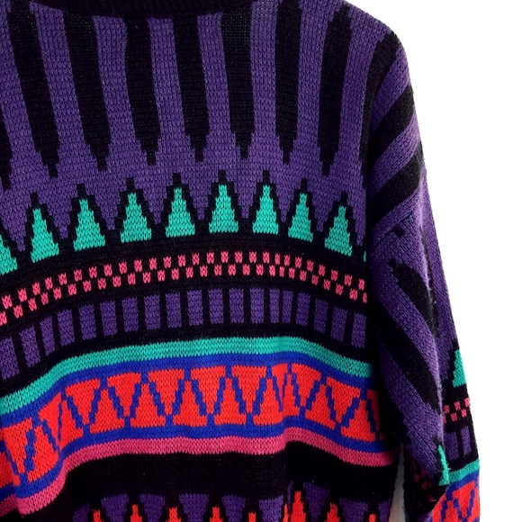 Vintage 90's Western Connection Cardigan Sweater - Picture 4 of 5